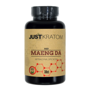 JUST KRATOM CAPSULES 30CT - MAENG DA RED VEIN