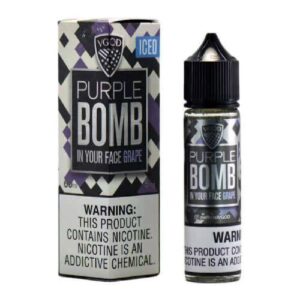 VGOD E-LIQUID 60ML 0MG - ICED PURPLE BOMB