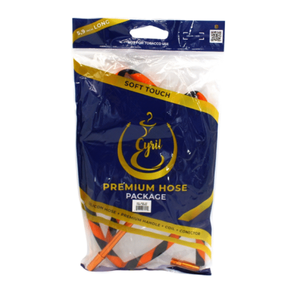 CYRIL HOOKAH STRIPE HOSE - ORANGE STRIPE