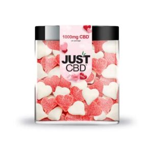 JUST CBD GUMMIES 1000MG - SWEET HEARTS