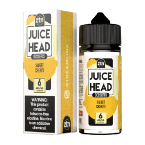 JUICE HEAD 100ML 6MG - SWEET CREAM