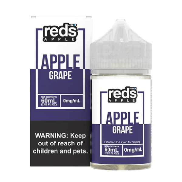DAZE REDS APPLE 60ML 0MG - GRAPE