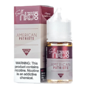 NKD SALT NIC 30ML 50MG - AMERICAN PATRIOTS