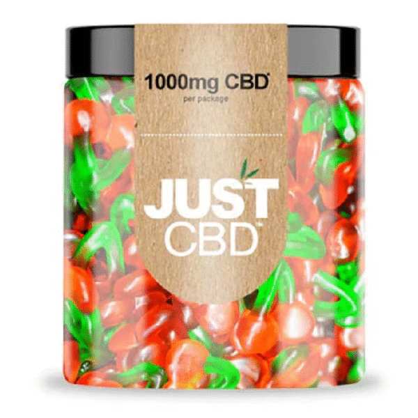 JUST CBD GUMMIES 1000MG - CHERRIES