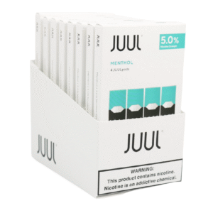 JUUL PODS BOX OF 8 - MENTHOL 5%
