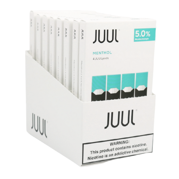 JUUL PODS BOX OF 8 - MENTHOL 5%