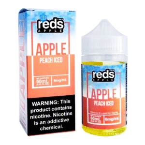 DAZE REDS APPLE 60ML 6MG - PEACH ICED