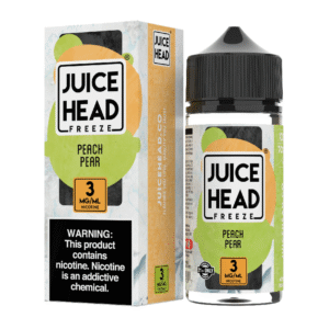 JUICE HEAD 100ML 3MG - PEACH PEAR FREEZE
