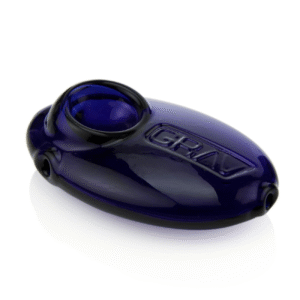 GRAV GLASS PEBBLE SPOON - BLUE