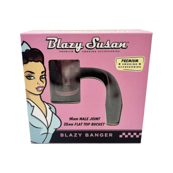 BLAZY SUSAN BANGERS - 14MM MALE JOINT 25MM FLAT TOP BUCKET
