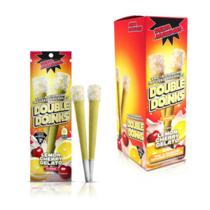 DELTA MUNCHIES DOUBLE DOINKS BOX OF 5 - LEMON CHERRY GELATO HYBRID