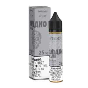 VGOD SALT NIC 30ML 25MG - CUBANO BOLD CREAMY CIGAR SILVER
