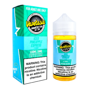 VAPETASIA 100ML 6MG - ICED PINEAPPLE EXPRESS