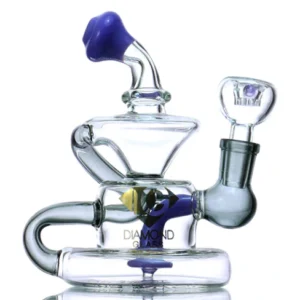 DIAMOND GLASS - 6'' RECYCLER BUNDLE DGR1034 ASSORTED