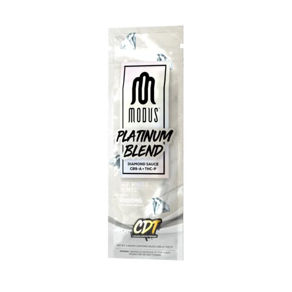 MODUS PLATINUM BLEND 4000MG 2CT PRE-ROLLS BOX OF 10 - OFF WHITE RUNTZ HYBRID