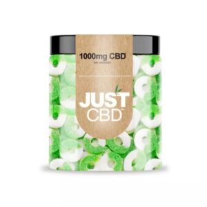 JUST CBD GUMMIES 1000MG - APPLE RINGS