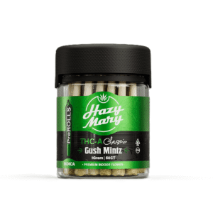 HAZY MARY THCA 1GM PRE-ROLLS JAR 50CT - GUSH MINTZ INDICA