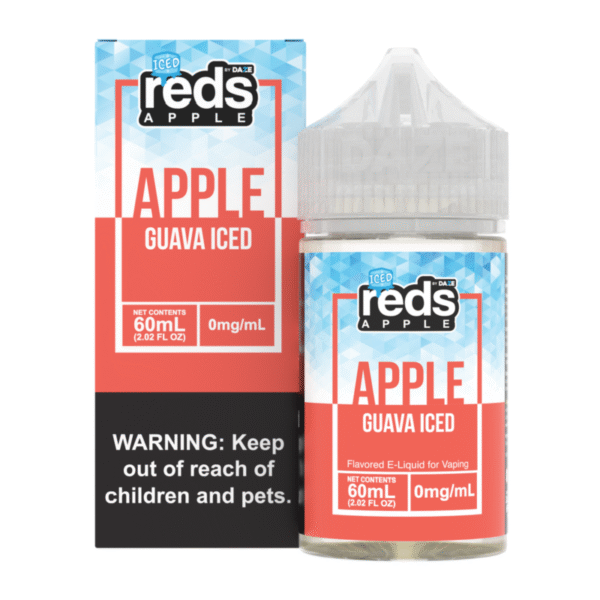 DAZE REDS APPLE 60ML 6MG - GUAVA ICED