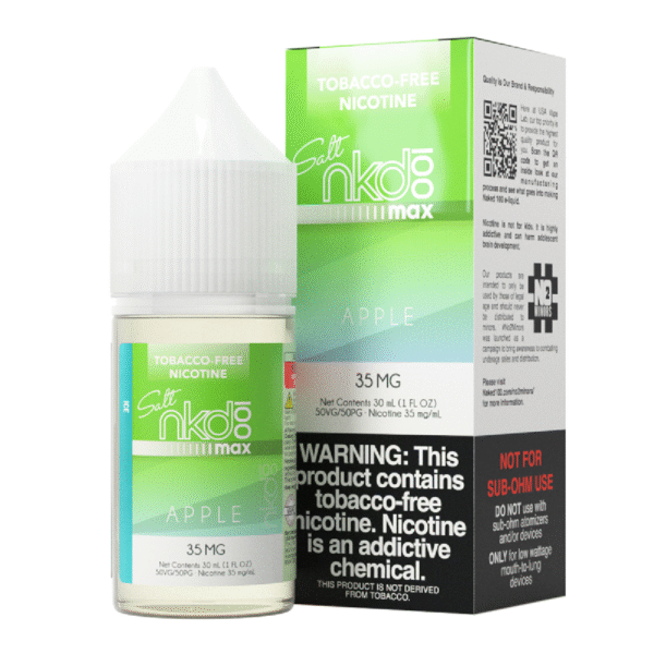 NKD SALT NIC 30ML 50MG - APPLE