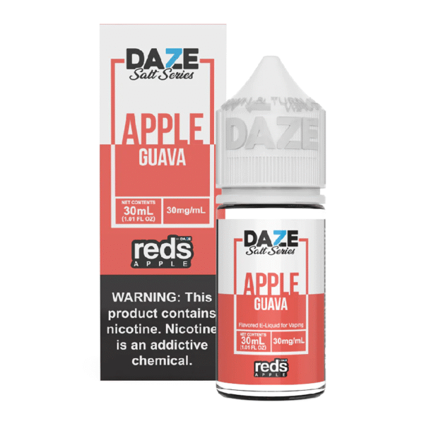 DAZE RED APPLE SALT NIC 30ML 30MG - GAUVA