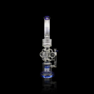 ALPHA GLASS BEAKER 21'' ALPHA 5 ARM SHOWER HEAD WATER PIPE - BLUE