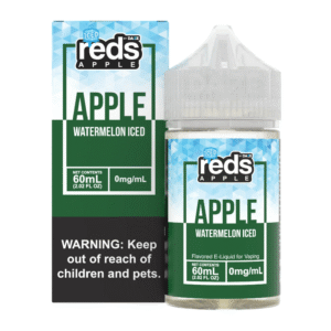DAZE REDS APPLE 60ML 0MG - WATERMELON ICED