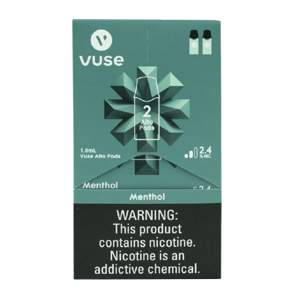 VUSE ALTO PODS MENTHOL 1.8ML BOX OF 5 - 2.4% 2 PACK