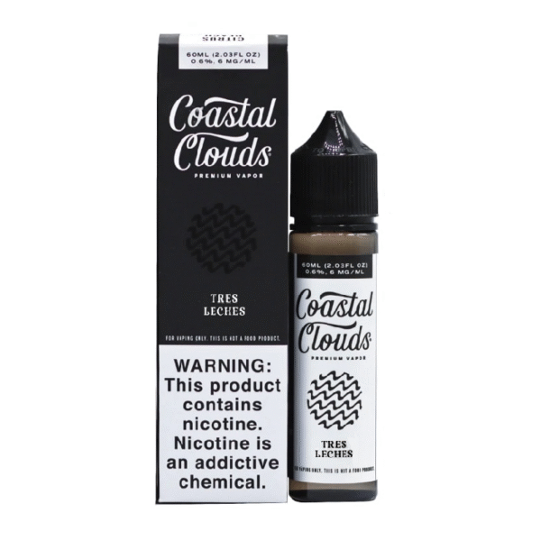 COASTAL CLOUDS 60ML 6MG - TRES LECHES