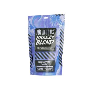 MODUS BREEZY BLEND 7500MG GUMMIES BOX OF 5 - BLUE COTTON CANDY INDICA