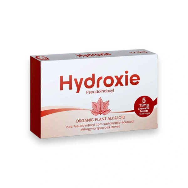 HYDROXIE ORGANIC PLANT ALKALOID PSEUDOINDOXYL CHEWABLE TABLET 15MG 5CT - UNFLAVORED