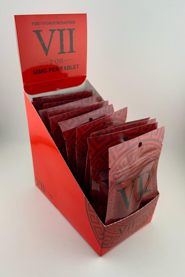 VII PURE 7-HYDROXYMITRAGYNINE TABLET 50MG 5CT - CHERRY