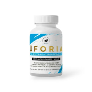 UFORIA FULL SPECTRUM 7-HYDROXYMITRAGYNINE TABLETS BOTTLE 15MG 30CT - BLUE
