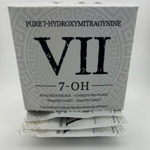 VII PURE 7-HYDROXYMITRAGYNINE TABLET 15MG 5CT - CLASSIC LEMON