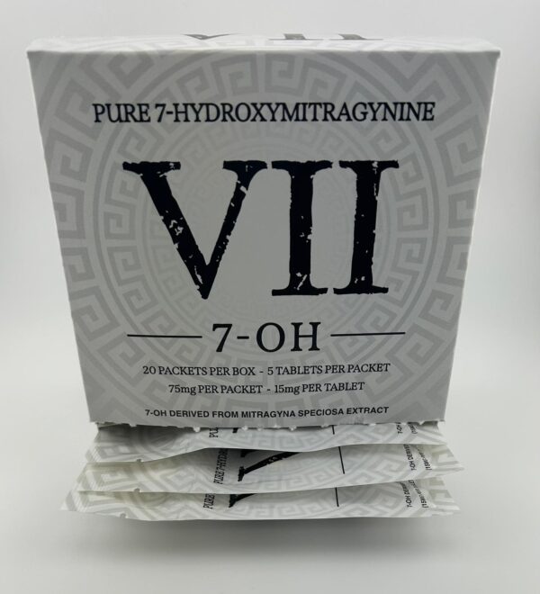VII PURE 7-HYDROXYMITRAGYNINE TABLET 15MG 5CT - CLASSIC LEMON