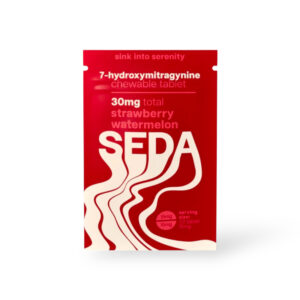 SEDA 7-HYDROXYMITRAGYNINE CHEWABLE TABLETS 30MG 1CT - STRAWBERRY WATERMELON