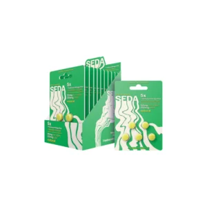 SEDA 7-HYDROXYMITRAGYNINE CHEWABLE TABLETS 50MG 5CT - NATURAL