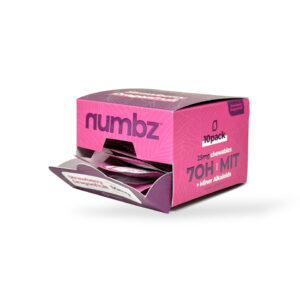 NUMBZ 7-OH + MIT CHEWABLE TABLETS 25MG 2CT - STRAWBERRY DRAGONFRUIT BOX OF 10