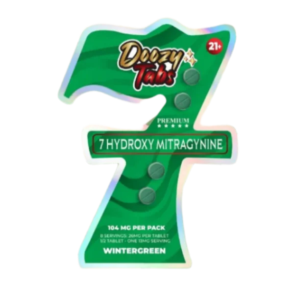 DOOZY TABS 7-HYDROXYMITRAGYNINE TABLETS 26MG 4CT - WINTERGREEN