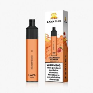 LAVA PLUS BOX OF 10 - STRAWBERRY BANANA