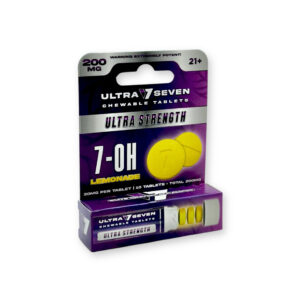 ULTRA SEVEN 7-HYDROXY CHEWABLE TABLETS ULTRA STRENGTH 10CT 20MG - LEMONADE