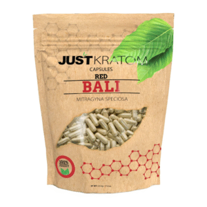 JUST KRATOM CAPSULES 500CT - BALI RED VEIN