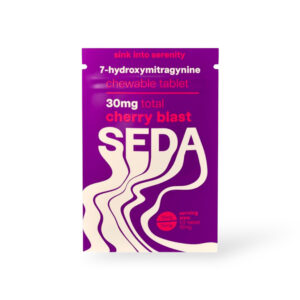 SEDA 7-HYDROXYMITRAGYNINE CHEWABLE TABLETS 30MG 1CT - CHERRY BLAST