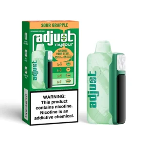 ADJUST MY SOUR DISPOSABLE 40000 BOX OF 5 - SOUR GRAPPLE