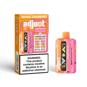 ADJUST MY FLAVOR DISPOSABLE 40000 BOX OF 5 - ORANGE STRAWBERRY