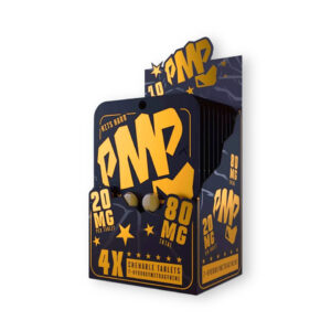 PMP HITS HARD 7-HYDROXYMITRAGYNINE CHEWABLE TABLETS 20MG 4CT - UNFLAVORED