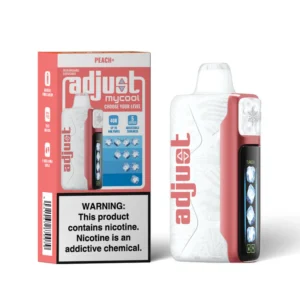 ADJUST MY COOL DISPOSABLE 40000 BOX OF 5 - PEACH+
