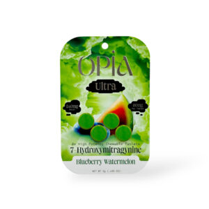 OPIA ULTRA 7-HYDROXYMITRAGYNINE CHEWABLE TABLETS 60MG 4CT - BLUEBERRY WATERMELON