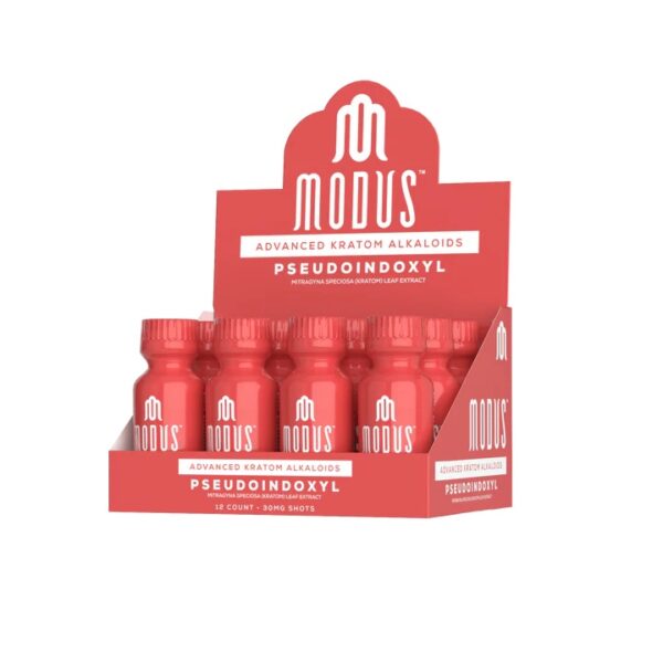 MODUS ADVANCED KRATOM ALKALOIDS PSEUDOINDOXYL SHOTS 15ML 30MG - NATURAL