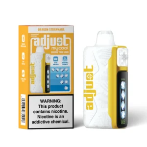 ADJUST MY COOL DISPOSABLE 40000 BOX OF 5 - DRAGON STRAWNANA