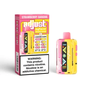 ADJUST MY FLAVOR DISPOSABLE 40000 BOX OF 5 - STRAWBERRY BANANA
